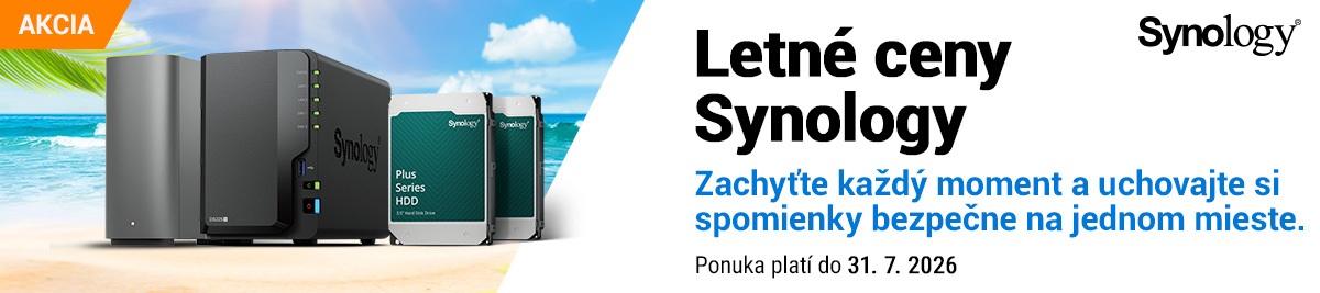 Letné ceny na Synology
