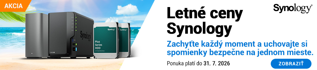 Letné ceny na Synology