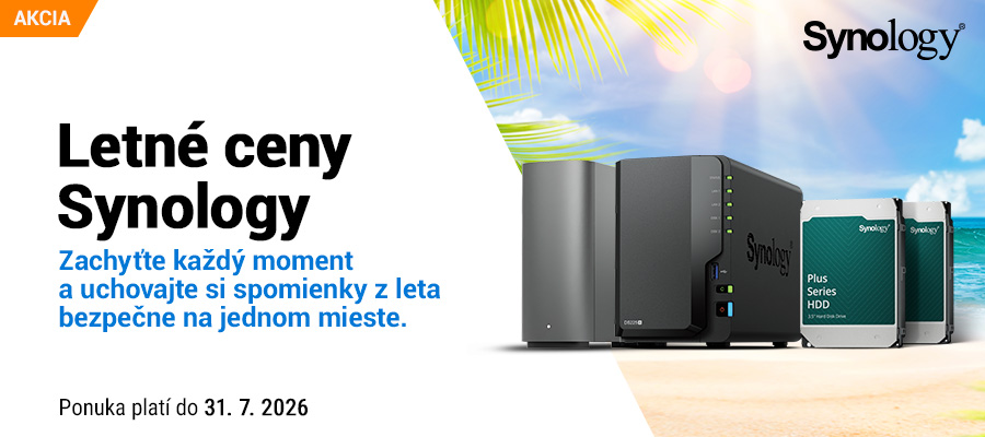 Letné ceny na Synology