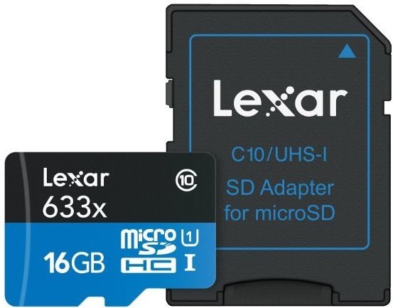Lexar 32GB microSDHC HS633x