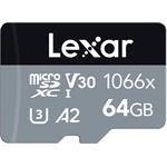 Lexar High-Performance 1066x, microSDXC, 64 GB