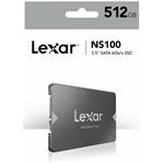 Lexar NS100, 2.5” SSD, 512 GB