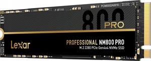 Lexar SSD NM800PRO, PCle Gen4 M.2 NVMe, 512 GB