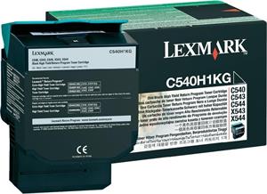 Lexmark 0C540H1KG, čierny, 2500strán