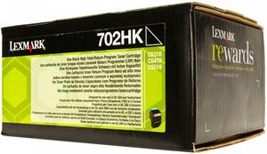 Lexmark 70C2HK0, čierna, 3000strán