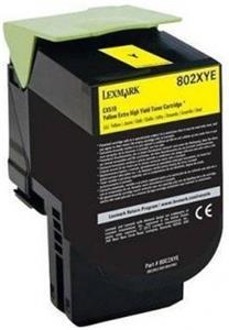 Lexmark 802YE - žlutá - originální - kazeta s barvivem LCCP, LRP - pro Lexmark CX310dn, CX310n, CX410de, CX410dte, CX410e, CX510d