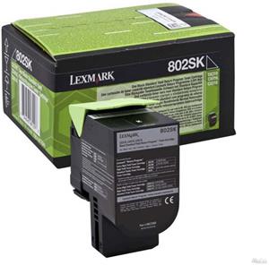 Lexmark 80C2SK0, čierny, 2500 strán