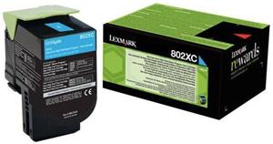 Lexmark 80C2XC0, cyan, 4000strán