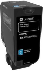 Lexmark - Azurová - originální - kazeta s barvivem LCCP, LRP, Lexmark Corporate - pro Lexmark CS720de, CS720dte, CS725de, CS725dt