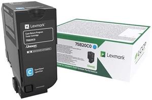 Lexmark - Azurová - originální - kazeta s barvivem LRP - pro Lexmark CS727de, CS728de, CX727de