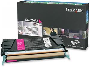 Lexmark C5220MS, magenta, 3000strán