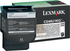 Lexmark C546U1KG, čierny, 8000strán