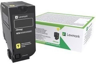 Lexmark originál toner 24B6518, yellow, 10000str., high capacity, return, Lexmark C 4150, O