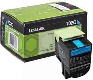 Lexmark tonerová kazeta 70C20CE, azúrová, 1000 strán
