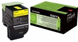 Lexmark tonerová kazeta 70C2XYE, žltá, 4000 strán