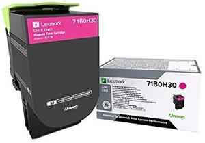 Lexmark tonerová kazeta 71B0H30, magenta, 3500 strán