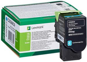 Lexmark tonerová kazeta C2320C0, cyan, 1 000 strán