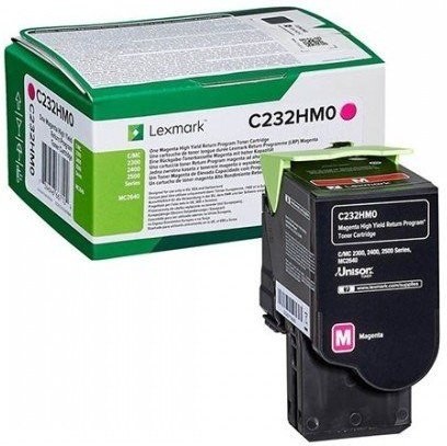 Lexmark tonerová kazeta C232HM0, magenta, 2300 strán