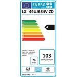LG 49UJ634V, 49", 4K