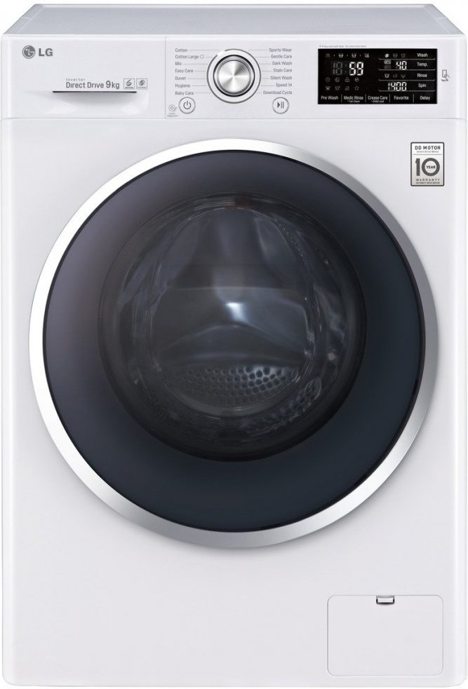 LG F72J6QN0W, práčka predom plnená