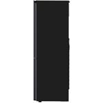LG GBB61MCGCN1, kombinovaná chladnička, matná čierna