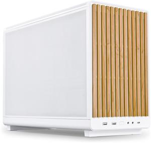 Lian Li DAN Cases A3-mATX Wood Edition, biela, (rozbalené)