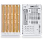 Lian Li DAN Cases A3-mATX Wood Edition, biela, (rozbalené)
