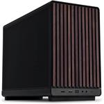 Lian Li DAN Cases A3-mATX Wood Edition, čierna, (rozbalené)