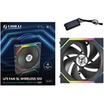 Lian Li UNI FAN SL Wireless ARGB PWM ventilátor, 120mm, čierny