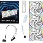 Lian Li UNI FAN SL Wireless ARGB ventilátor, 3ks, 120mm, biely