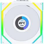 Lian Li UNI FAN SL Wireless LCD ventilátor, 120mm, biely