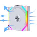 Lian Li UNI FAN SL Wireless, ventilátor, 3ks, 120mm, biely