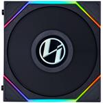 Lian Li UNI FAN TL LCD, ventilátor, 3ks, 120 mm, čierny