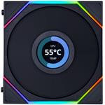 Lian Li UNI FAN TL LCD, ventilátor, 3ks, 120 mm, čierny
