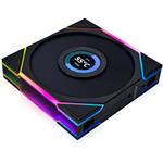 Lian Li UNI FAN TL LCD, ventilátor, 3ks, 120 mm, čierny