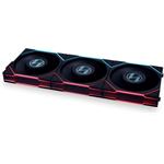 Lian Li UNI FAN TL LCD, ventilátor, 3ks, 120 mm, čierny