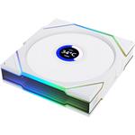 Lian Li UNI FAN TL Wireless, bezdrôtový LCD Ventilátor, ARGB, 120 mm, biely