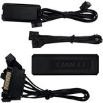 Lian Li UNI FAN TL Wireless, bezdrôtový LCD Ventilátor, ARGB, 3ks, 120 mm, čierny