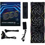 Lian Li UNI FAN TL Wireless, bezdrôtový ventilátor, ARGB, 3ks, 120 mm, čierny