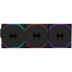 Lian Li UNI FAN TL Wireless, bezdrôtový ventilátor, ARGB, 3ks, 120 mm, čierny