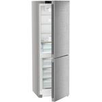 Liebherr KGNsd 52Vc03 Pure NoFrost, chladnička kombinovaná, strieborná