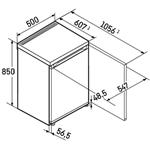 Liebherr Rd 1201, jednodverová chladnička s mrazničkou