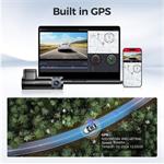 Lingdu D500 4K Dash Cam bezpečnostná kamera s displejom do auta