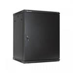Linkbasic závesná skrine 19'' 18U 600x600mm - čierna (steel front door)