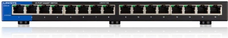 Linksys LGS116-EU, 16xGE