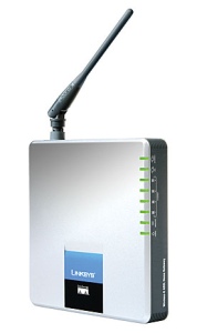 Linksys WAG200G ADSL WIFI Modem Firewall w/4port
