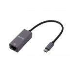 LMP adaptér USB-C to Gigabit Ethernet - Space Gray, Aluminium