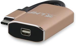 LMP redukcia USB-C na mini DisplayPort - Gold Aluminium