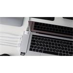 LMP USB-C Compact Dock 8 port - Silver Aluminium