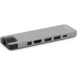 LMP USB-C Compact Dock 8 port - Space Gray Aluminium